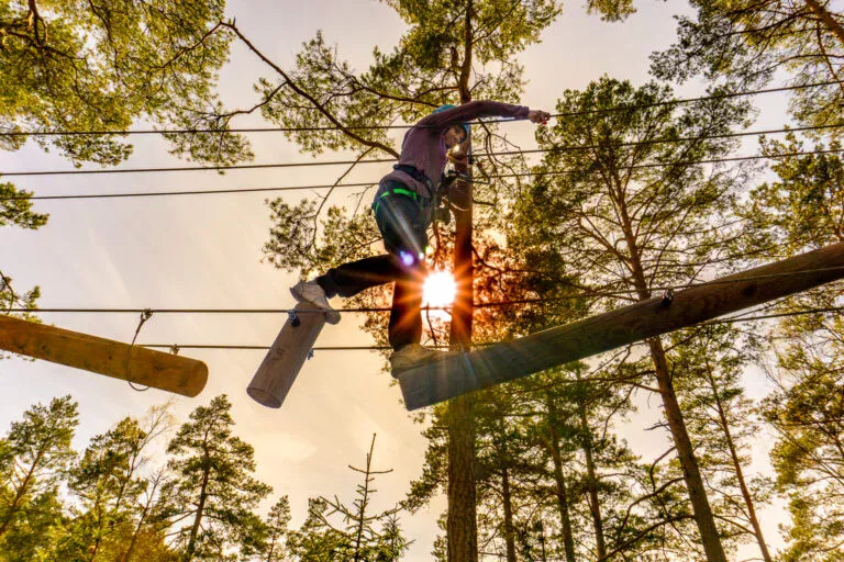Höghöjdsbanan Trosa Äventyrspark